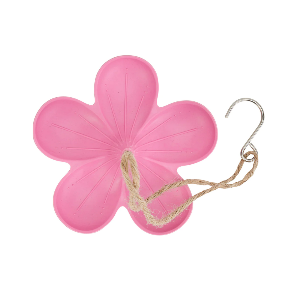 Annabel Trends Bamboo Bird Feeder Pink | Merchants Homewares
