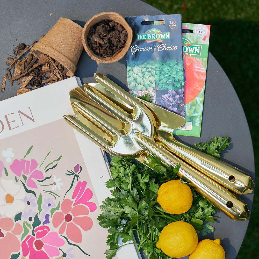 Annabel Trends Garden Tools Gold Lifestyle | Merchants Homewares