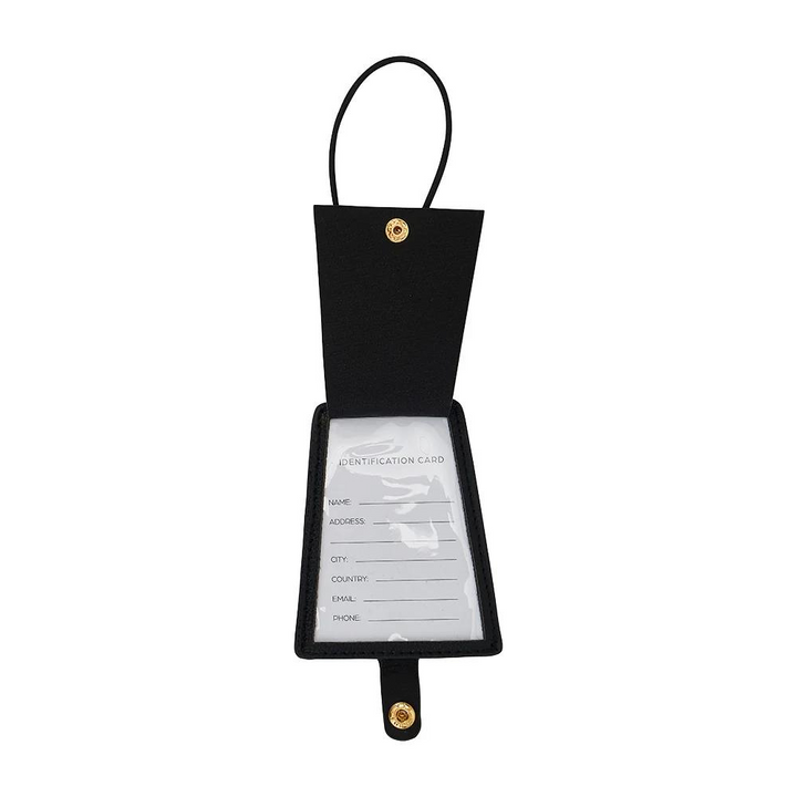 Annabel Trends Vanity Luggage Tag Black Open | Merchants Homewares