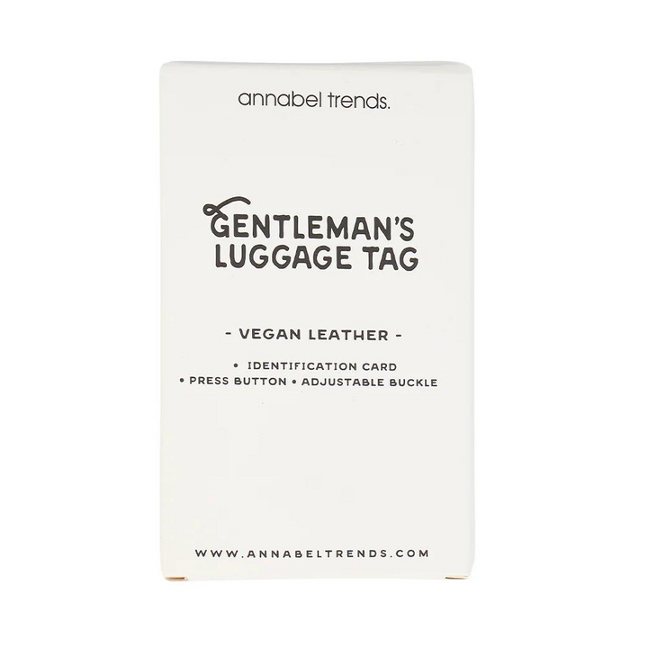 Annabel Trends Gentlemans Luggage Tag | Merchants Homewares