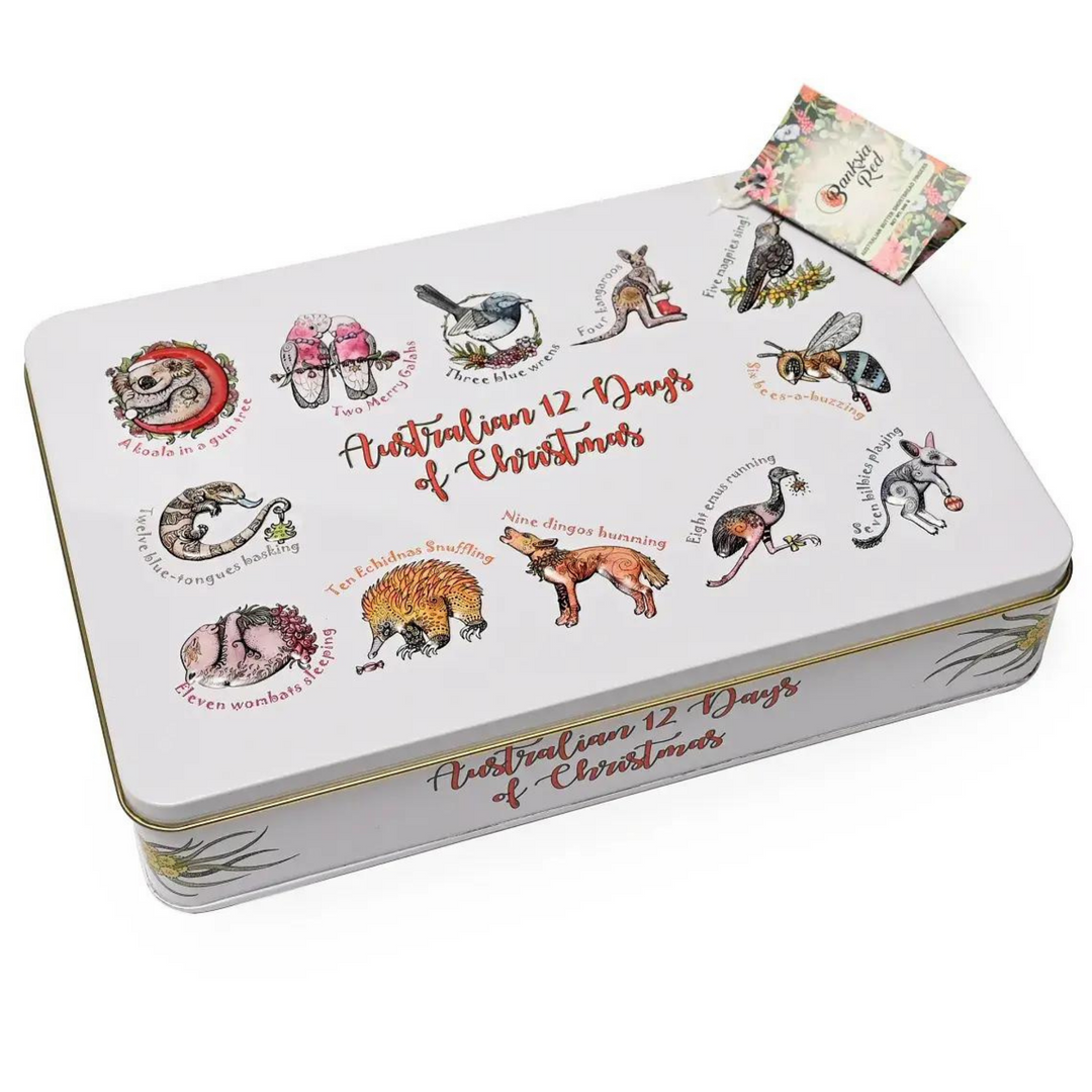 Banksia Red 12 Days of Christmas Animals Merchant Homewares