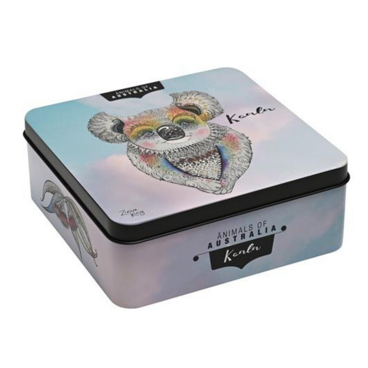 Banksia Red Koala Tin Merchant Homewares
