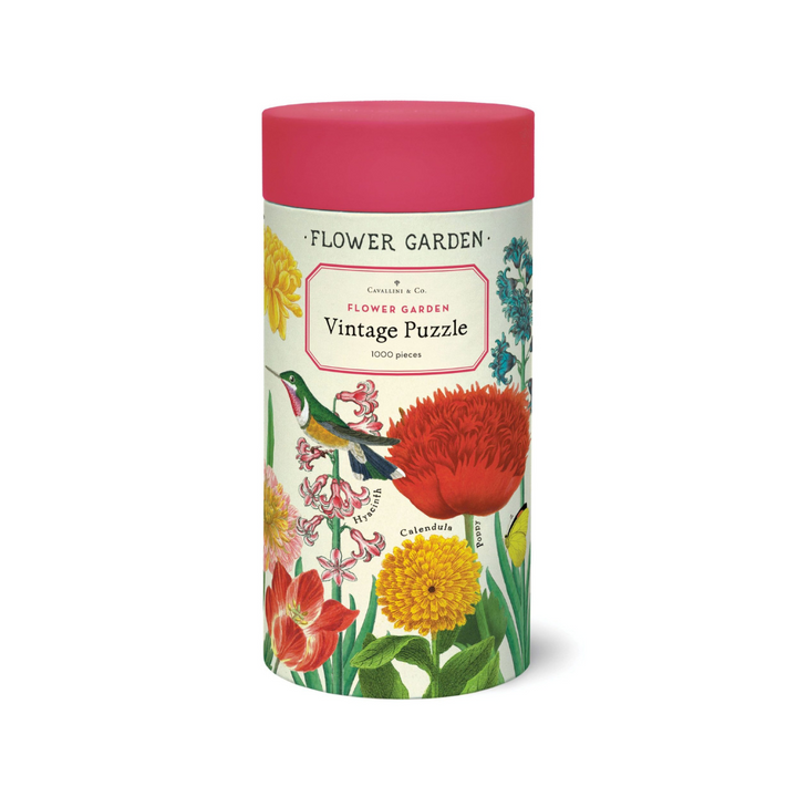 Bobangles Cavallini Flower Garden Puzzle 1000pc | Merchants Homewares
