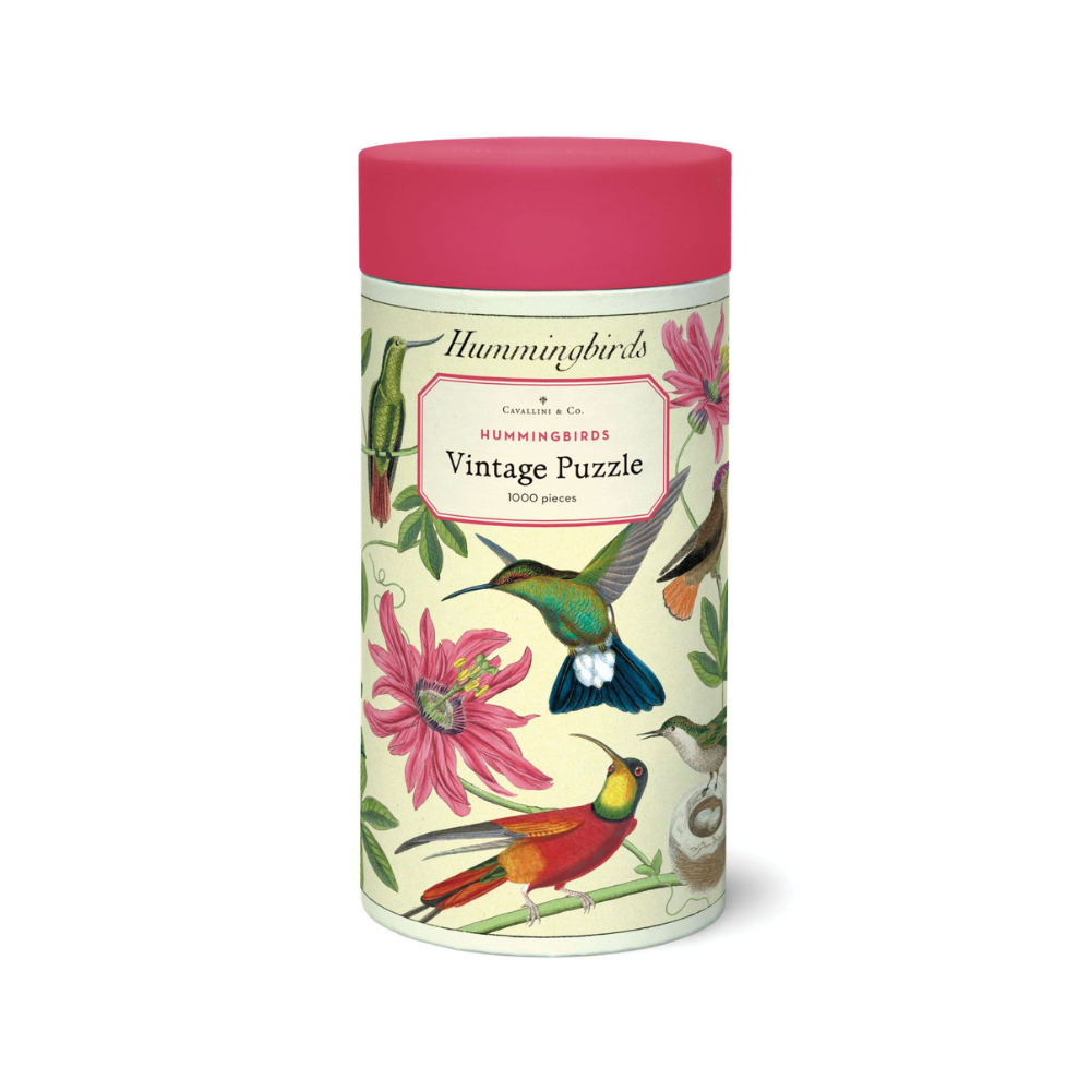 Bobangles Cavallini Hummingbird Puzzle 1000pc | Merchants Homewares