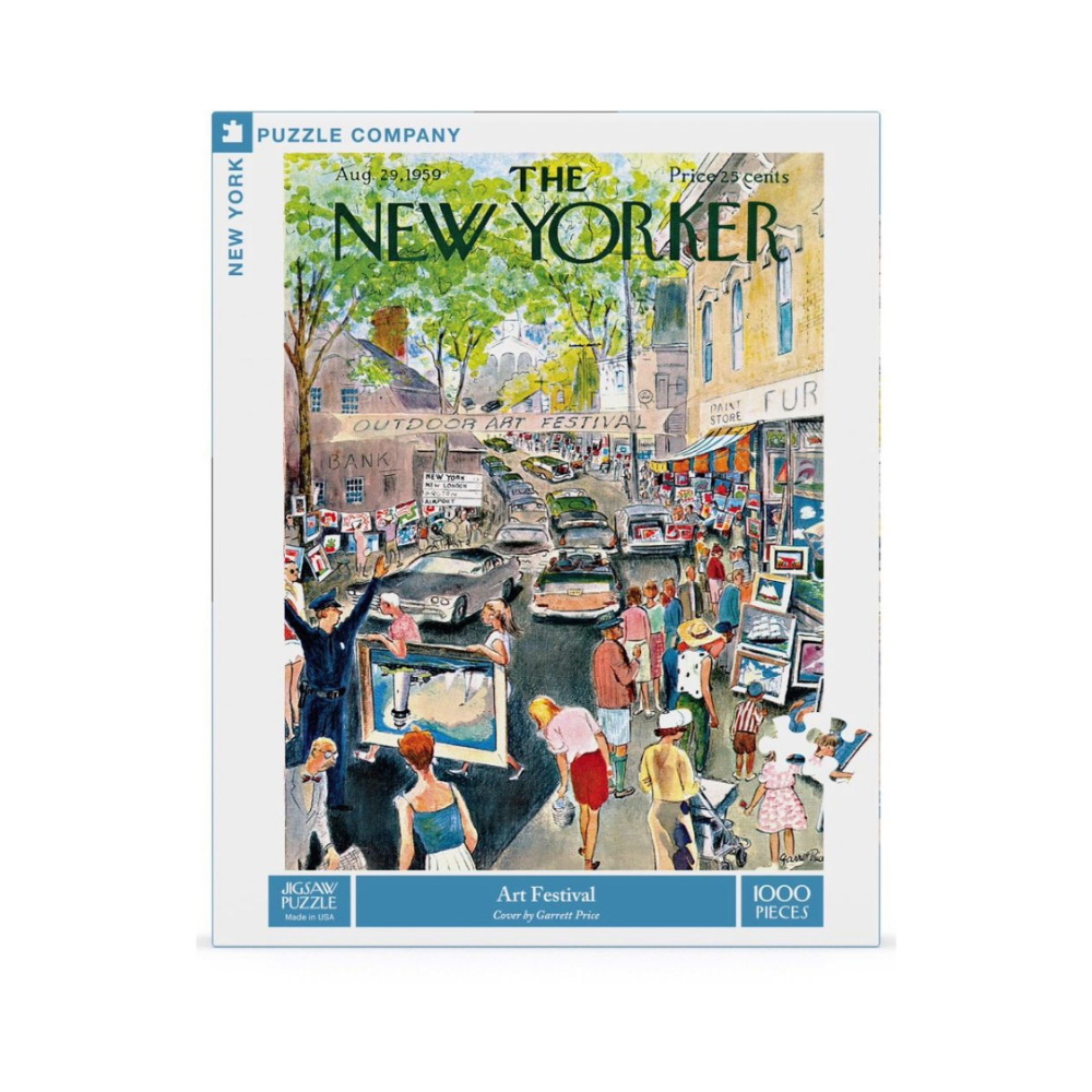 Bobangles New Yorker Puzzle Art Festival 1000pc | Merchants Homewares