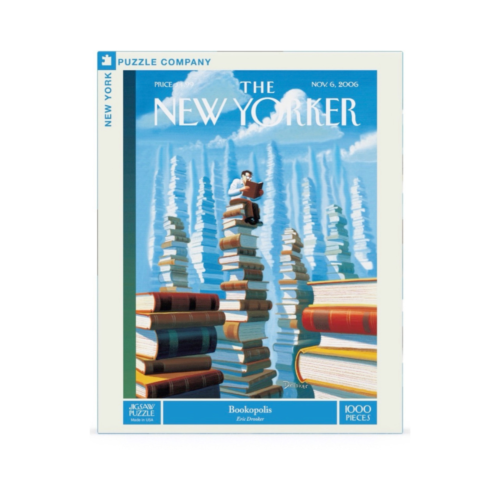 Bobangles New Yorker Puzzle Bookopolis 1000pc | Merchants Homewares