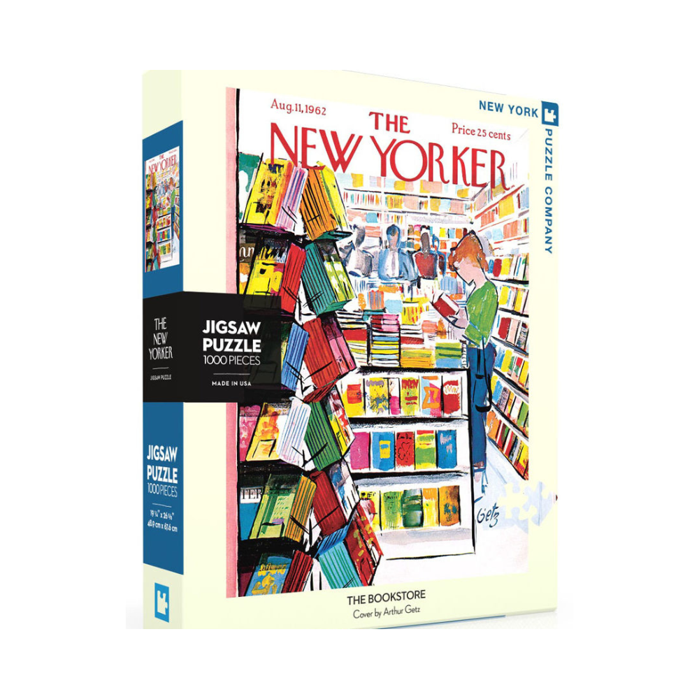 Bobangles New Yorker Puzzle The Bookstore 1000pc | Merchants Homewares