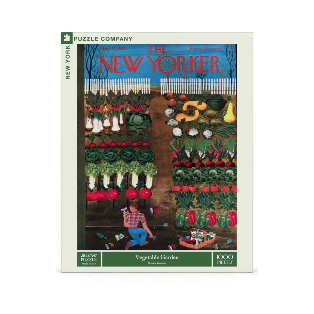 Bobangles New Yorker Puzzle Vegetable Garden 1000pc | Merchants Homewares