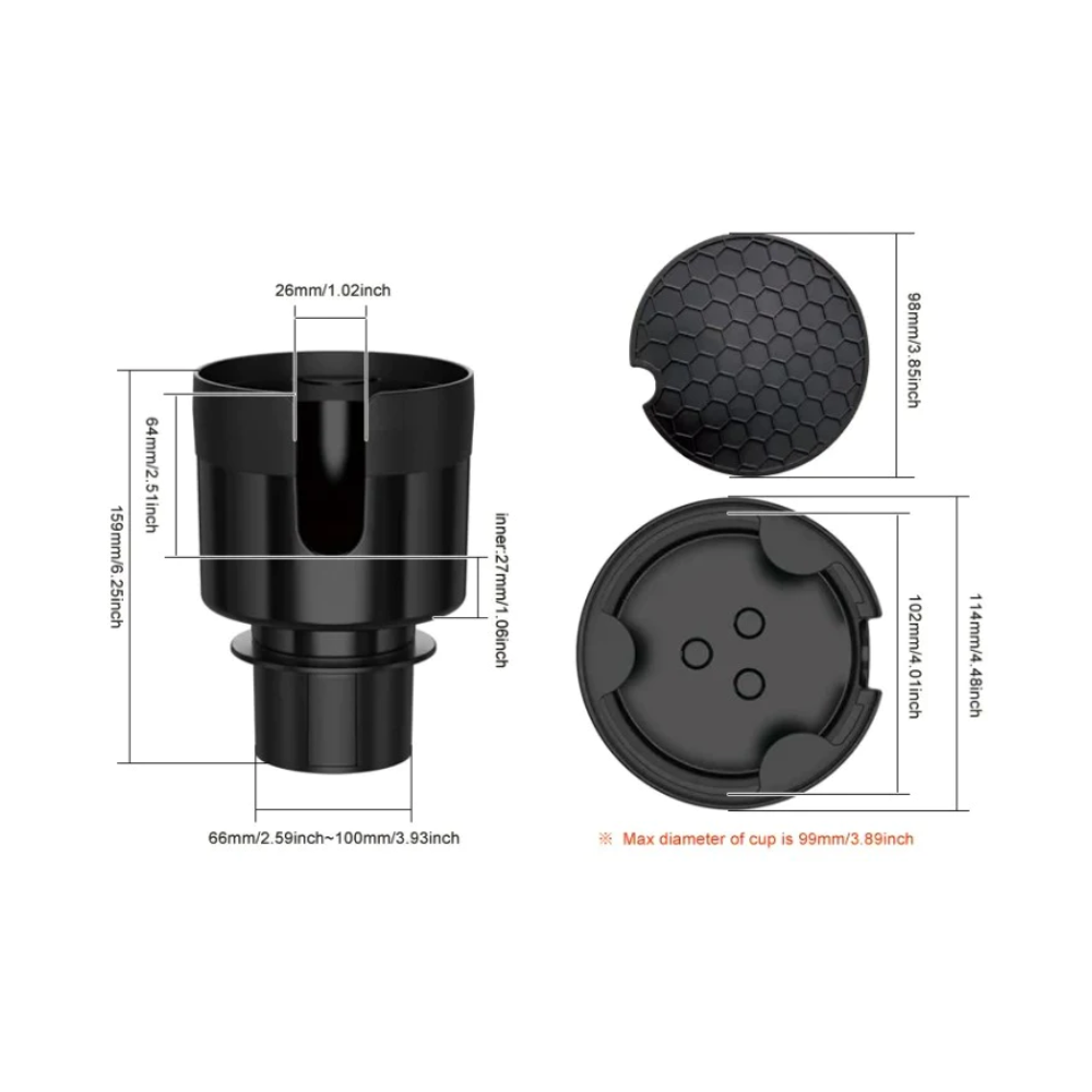 Bottle Boss Cup Holder Dimensions | Merchants Homewares