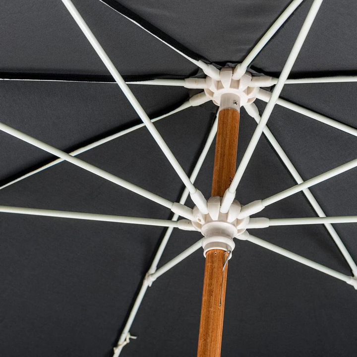 Business & Pleasure Co Amalfi Umbrella Rivie Black | Merchants Homewares