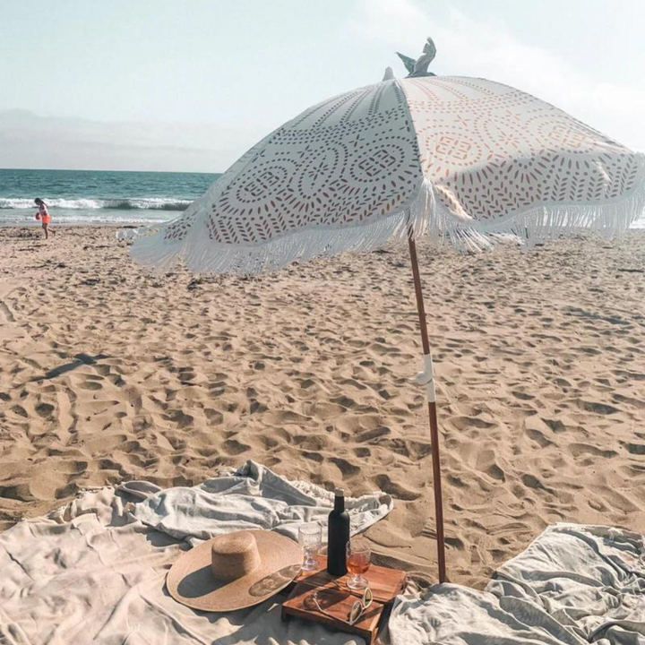 Business & Pleasure Co Holiday Umbrella Eyelet Lifestyle | Merchants Homewares
