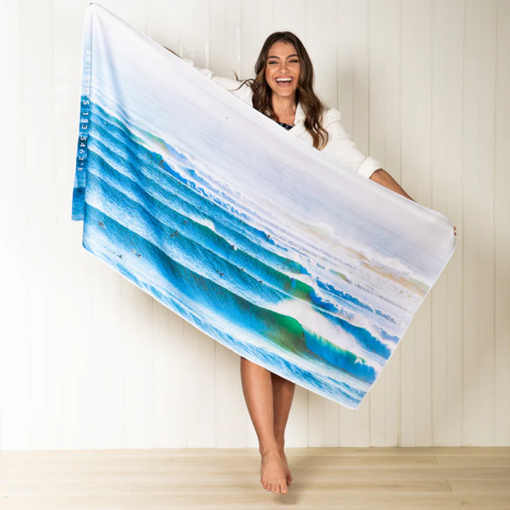 Destination Label Destinatin Towels Endless Lines Lifestyle | Merchants Homewares