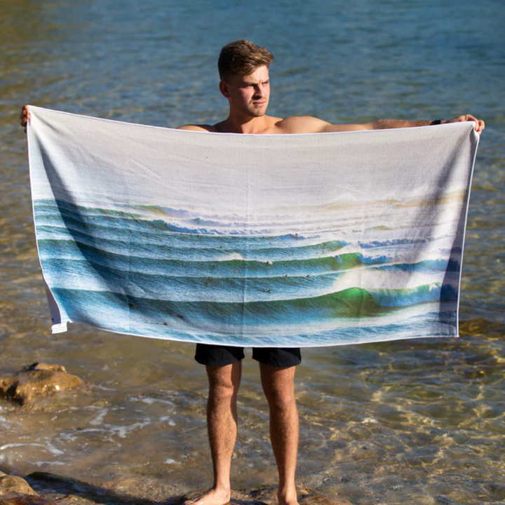 Destination Label Destinatin Towels Endless Lines Lifestyle | Merchants Homewares