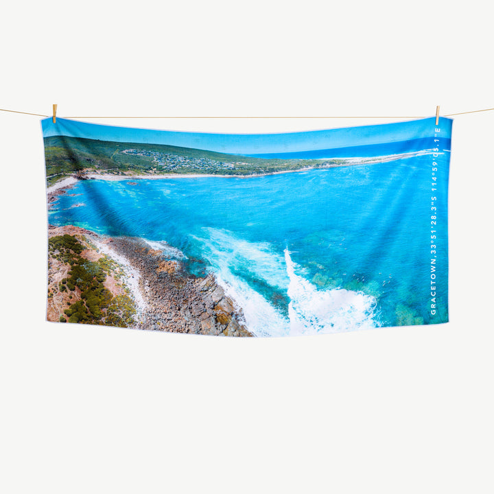 Destination Label Destination Towels Gracies Lines Open | Merchants Homewares