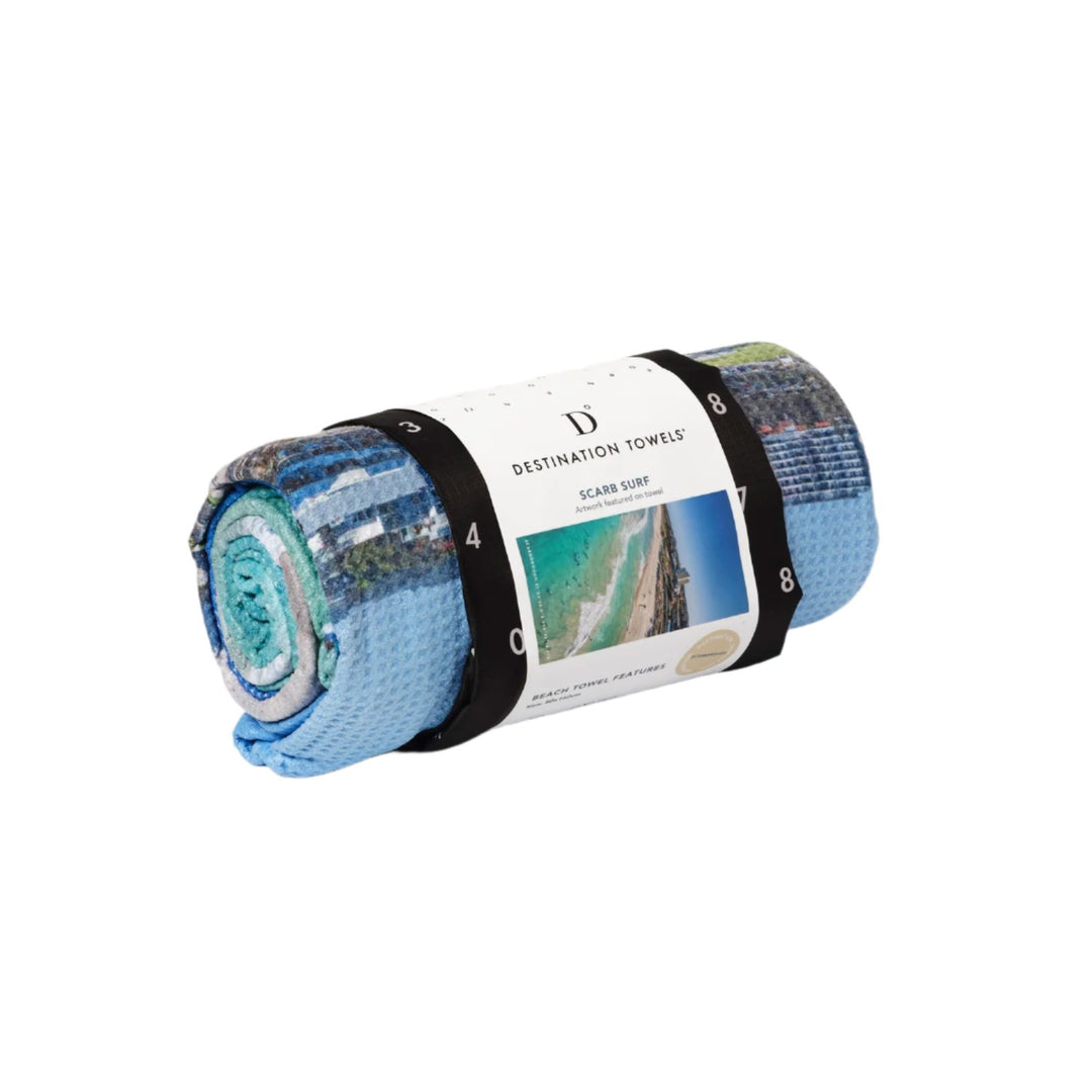 Destination Label Destination Towels Scarb Surf | Merchants Homewares