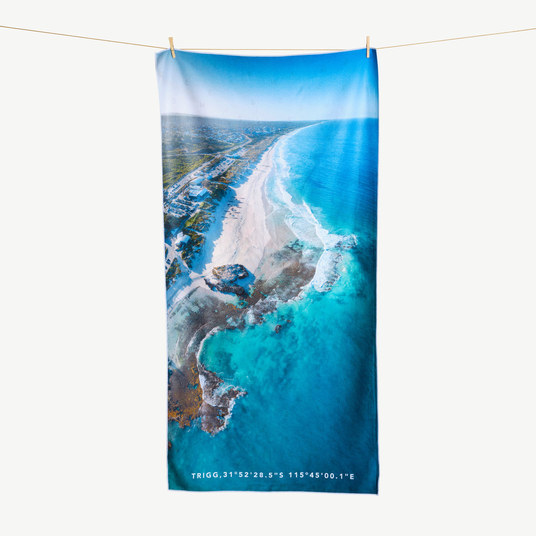 Destination Label Destination Towels Trigg Trails Open | Merchants Homewares