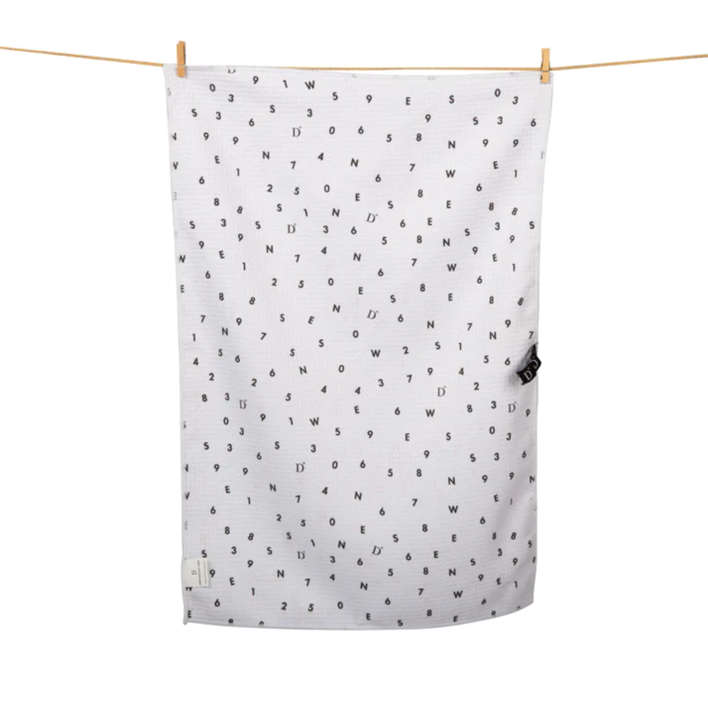 Destination Label Tea Towel Pristine Dunsborough Back | Merchants Homewares