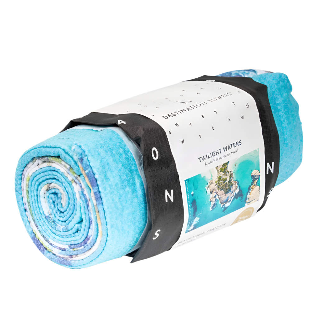 Destination Label Destination Towels Twilight Waters | Merchants Homewares