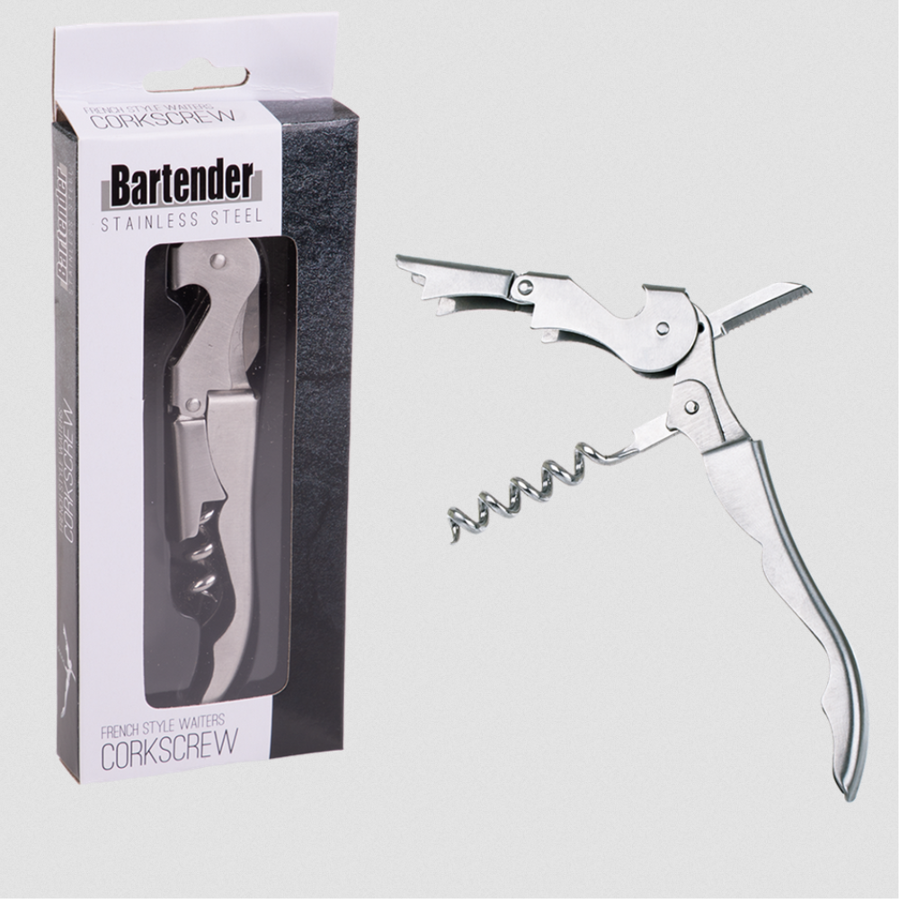 Donaldson Enterprises Bartender French Style Waiters Corkscrew With Packaging | Merchants Homewares