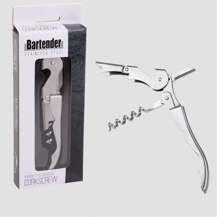 Donaldson Enterprises Bartender French Style Waiters Corkscrew With Packaging | Merchants Homewares