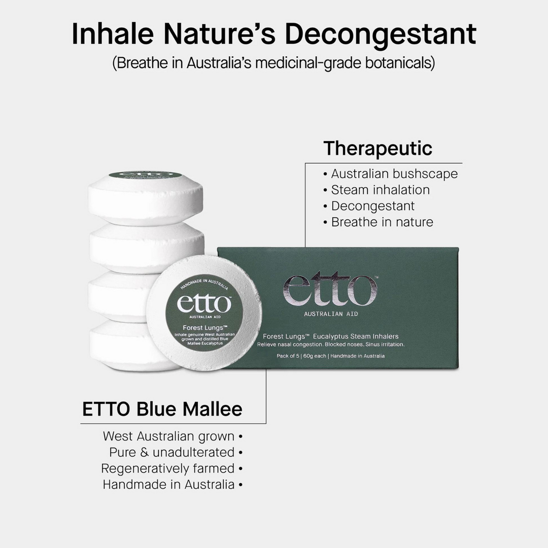 Etto Forest Lung Steam Inhalers | Merchants Homewares