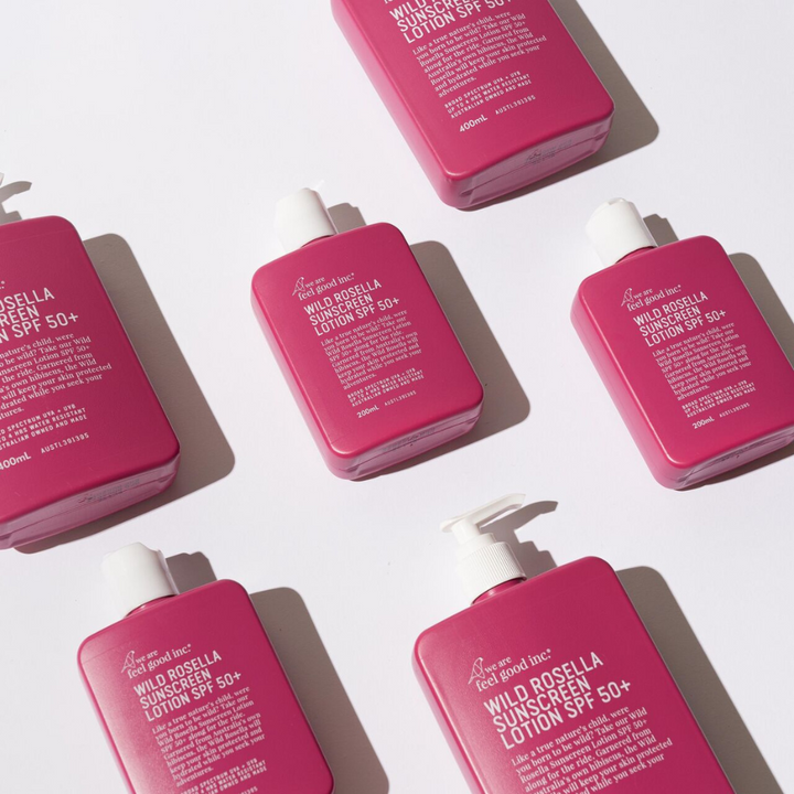 Feel Good Inc Wild Rosella Sunscreen SPF 50+ Lifestyle | Merchants Homewares