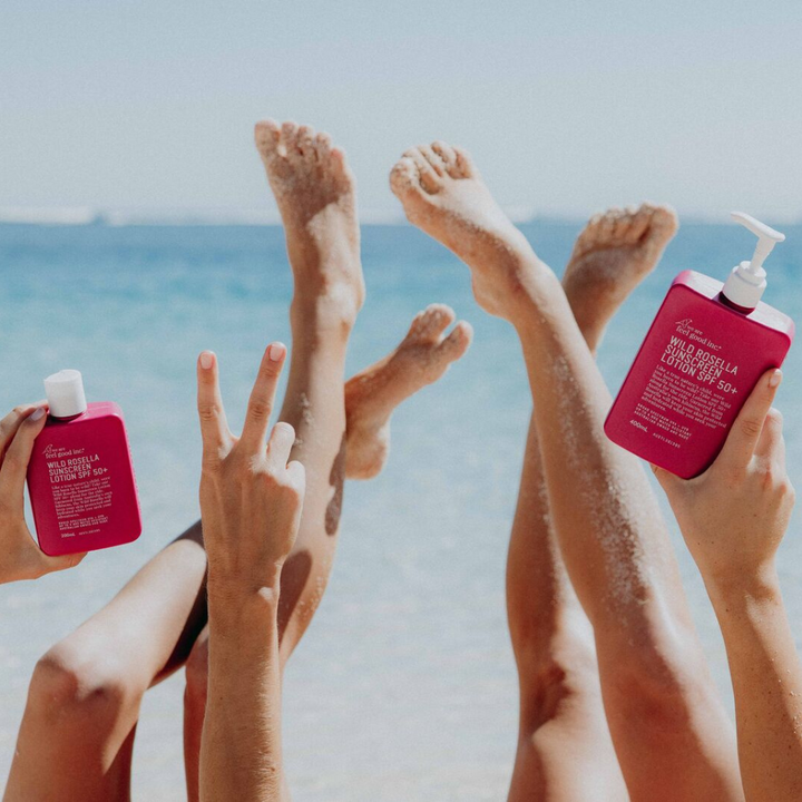 Feel Good Inc Wild Rosella Sunscreen SPF 50+ Lifestyle | Merchants Homewares