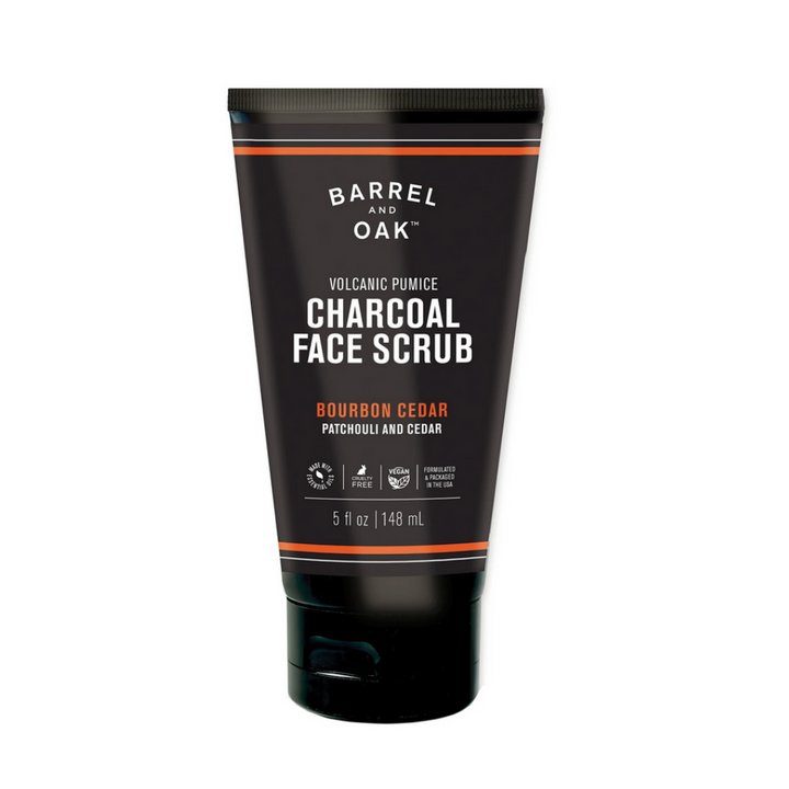 Gentlemen's Hardware Barrel & Oak Volcanic Pumice & Charcoal Face Scrub | Merchants Homewares
