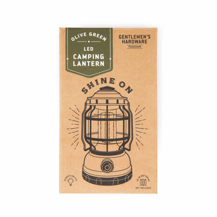 Gentlemen's Hardware Camping Lantern Packaged | Merchants Homewares