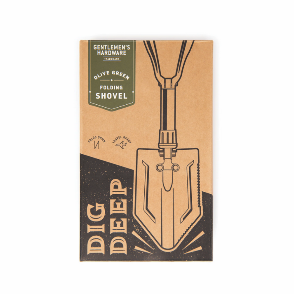 Gentlemen's Hardware Folding Shovel Packaged | Merchants Homewares