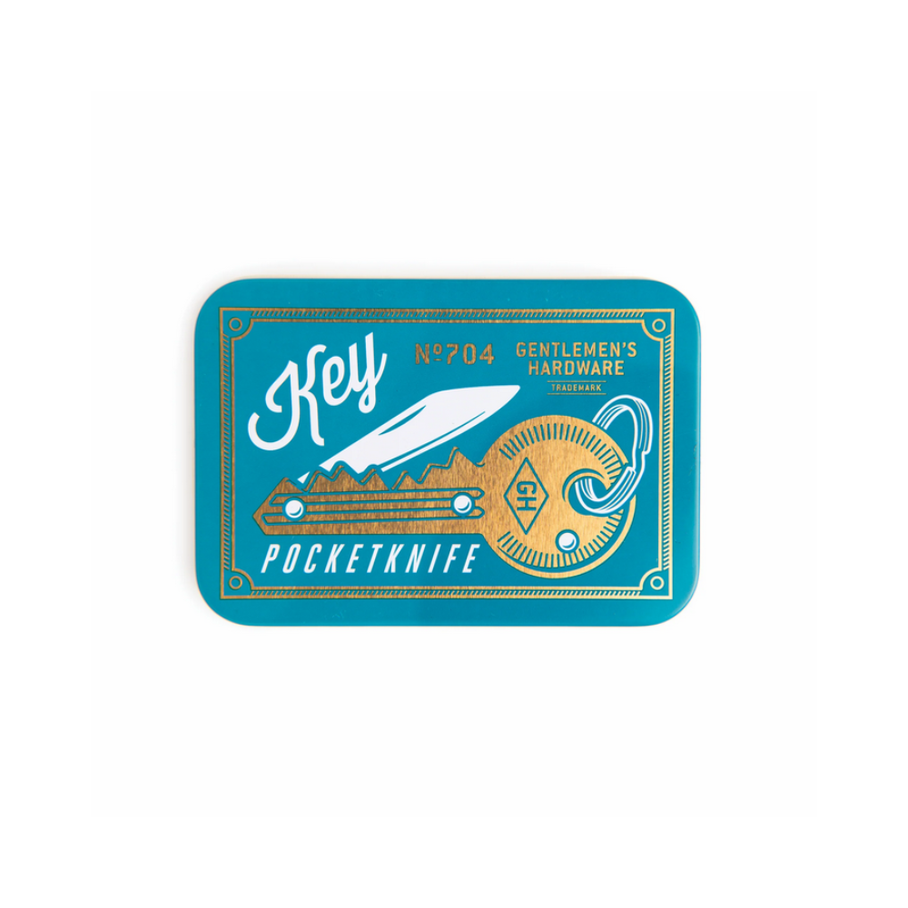 Gentlemen's Hardware Key Pocket Knife Tin | Merchants Homewares