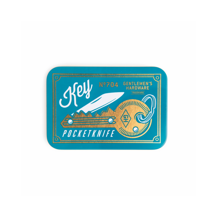 Gentlemen's Hardware Key Pocket Knife Tin | Merchants Homewares