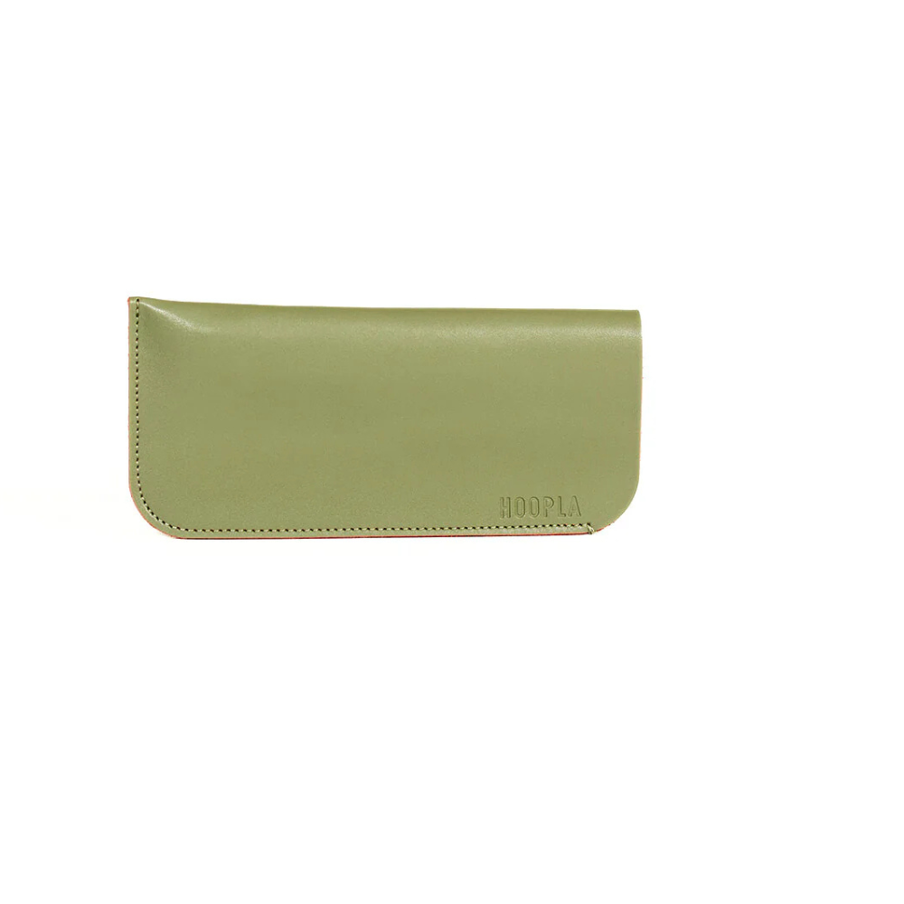 Hoopla Glasses Case Olive Green | Merchants Homewares