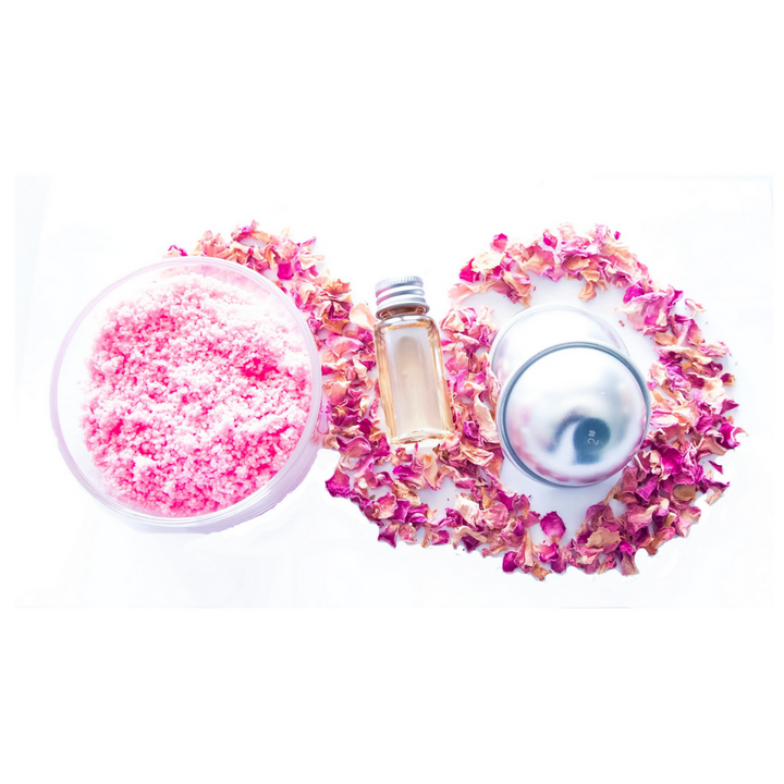 Huckleberry MYO Bath Bomb Kit Champagne & Strawberries Contents | Merchants Homewares