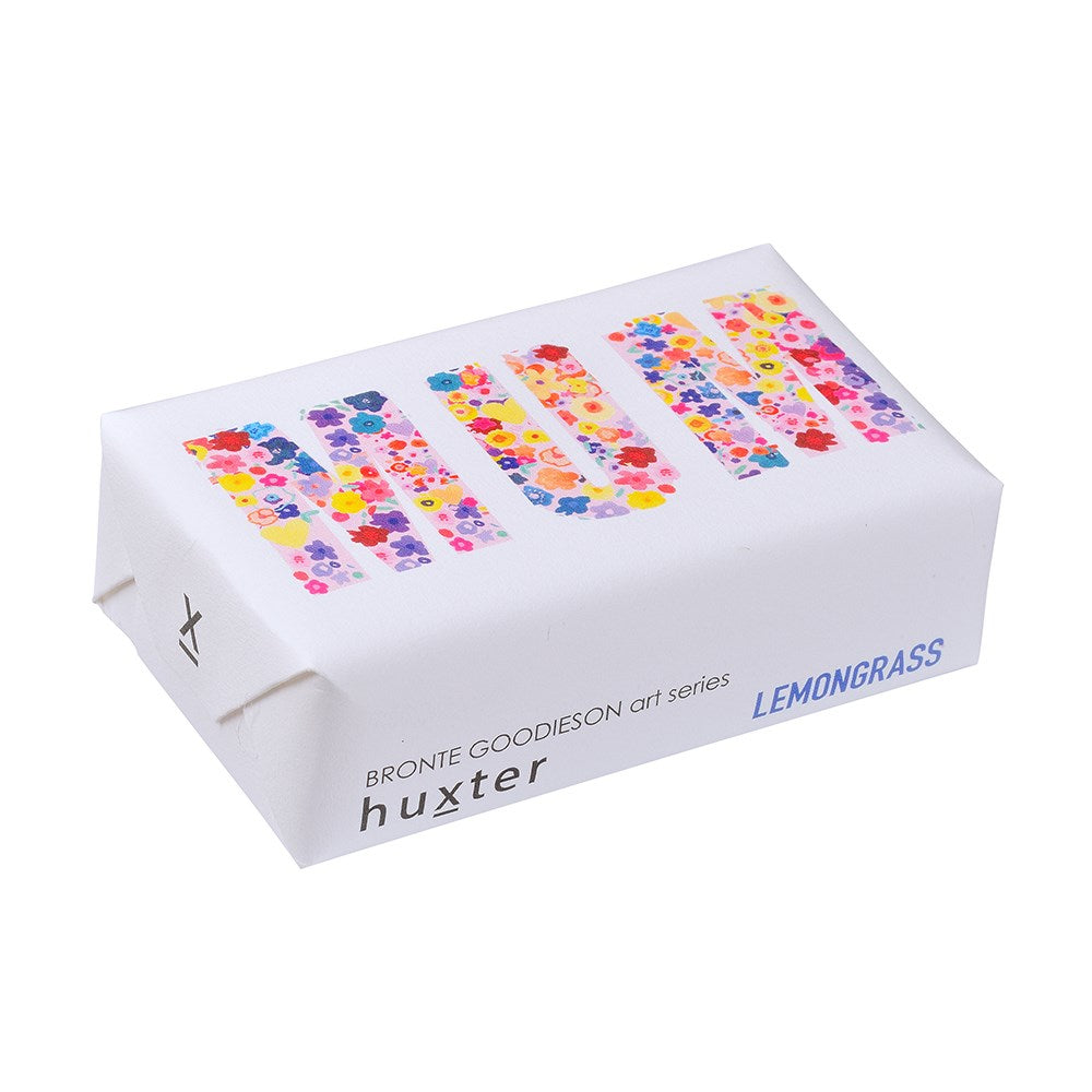 Huxter Soap MUM Floral Font Pink Lemongrass | Merchants Homewares