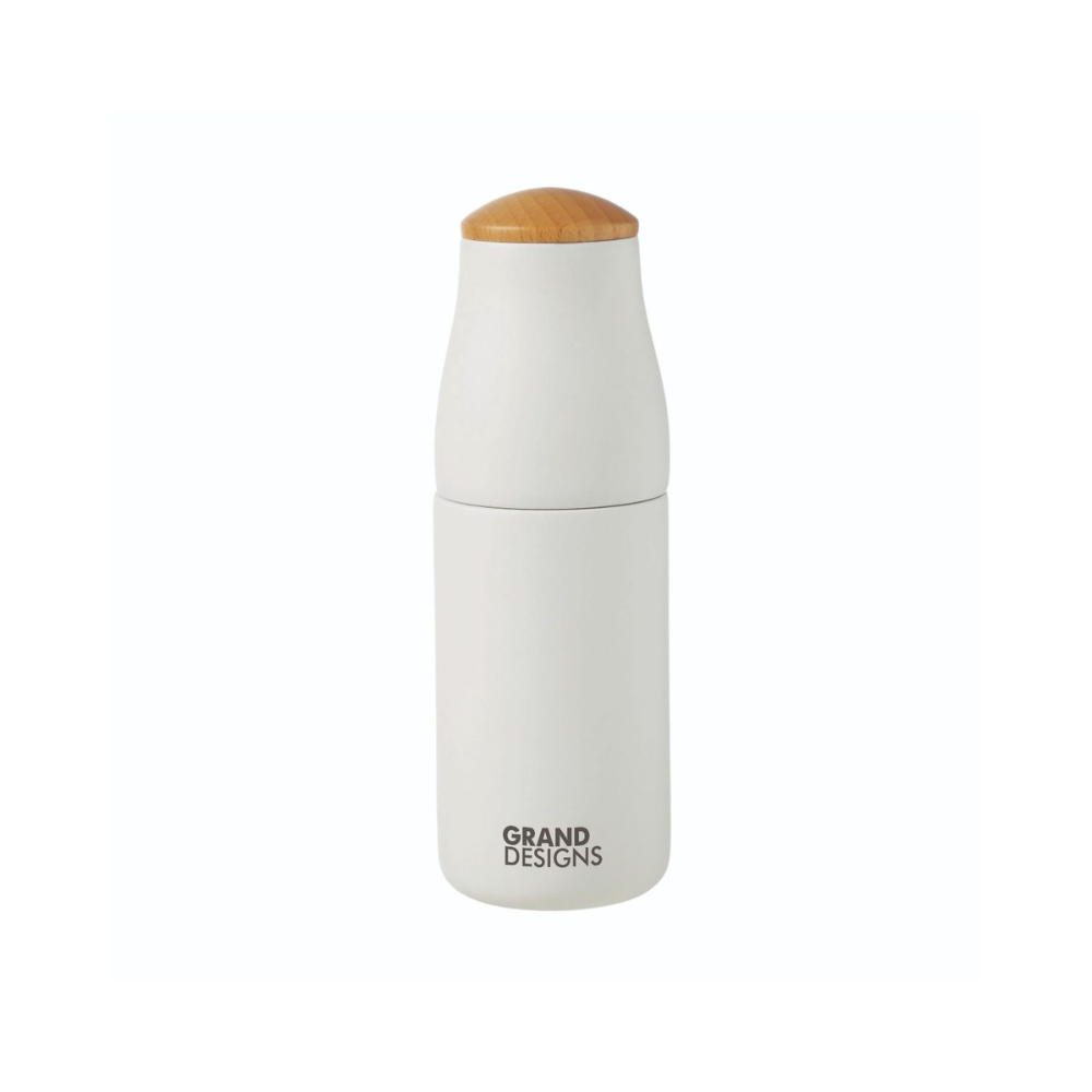 IS Albi Grand Designs Salt/Pepper Mill White | Merchants Homewares