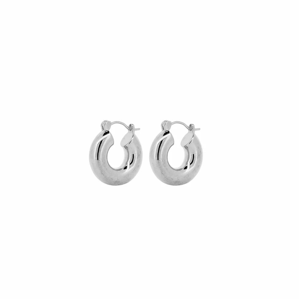 Jolie & Deen Ione Hoops Silver | Merchants Homewares
