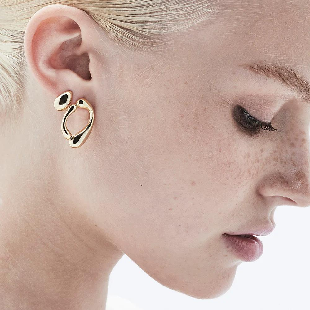 Jolie & Deen Katya Earrings Gold Lifestyle | Merchants Homewares