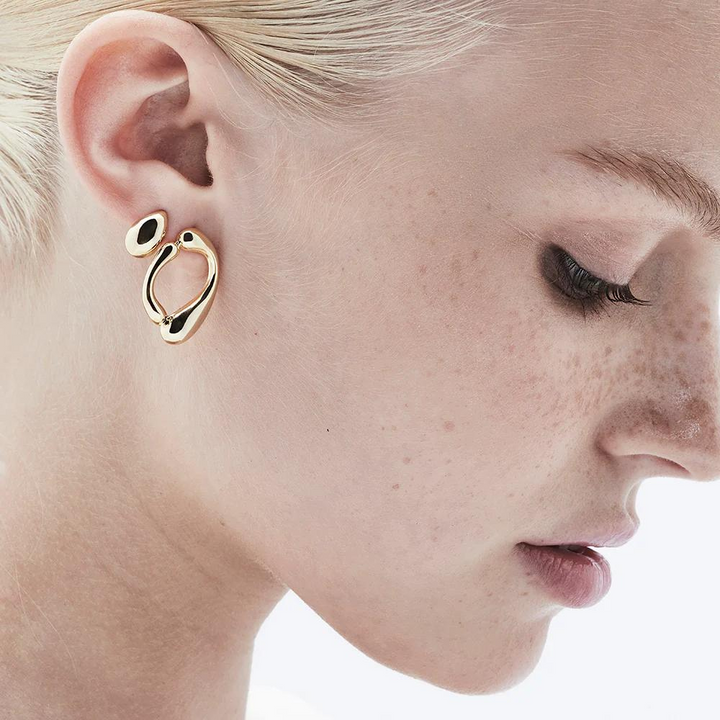 Jolie & Deen Katya Earrings Gold Lifestyle | Merchants Homewares