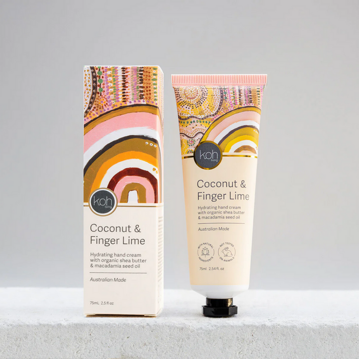 Koh Living Hand Cream Coconut & Finger Lime Lifestyle | Merchants Homewares