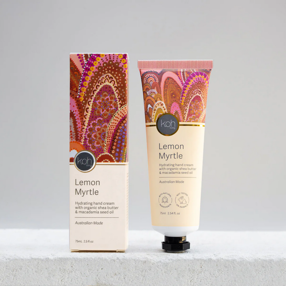 Koh Living Hand Cream Lemon Myrtle Lifestyle| Merchants Homewares