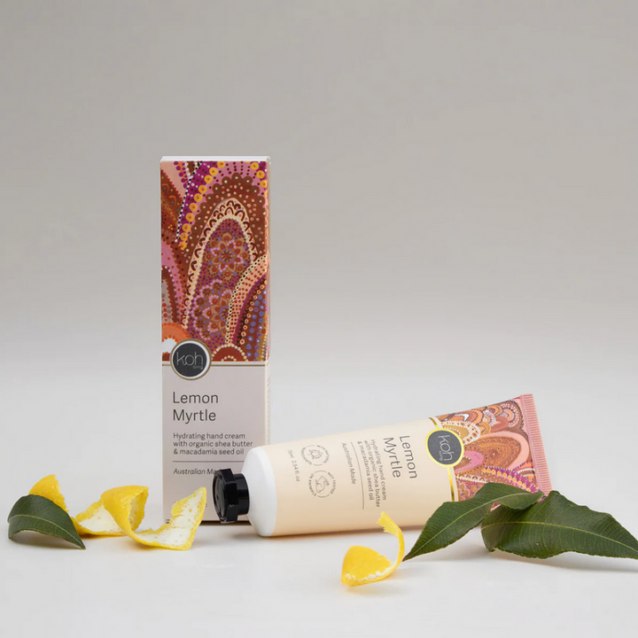 Koh Living Hand Cream Lemon Myrtle Lifestyle| Merchants Homewares
