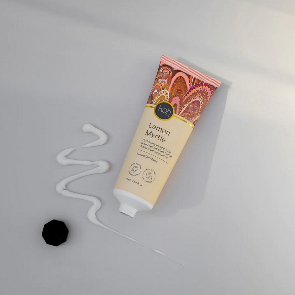 Koh Living Hand Cream Lemon Myrtle Lifestyle| Merchants Homewares