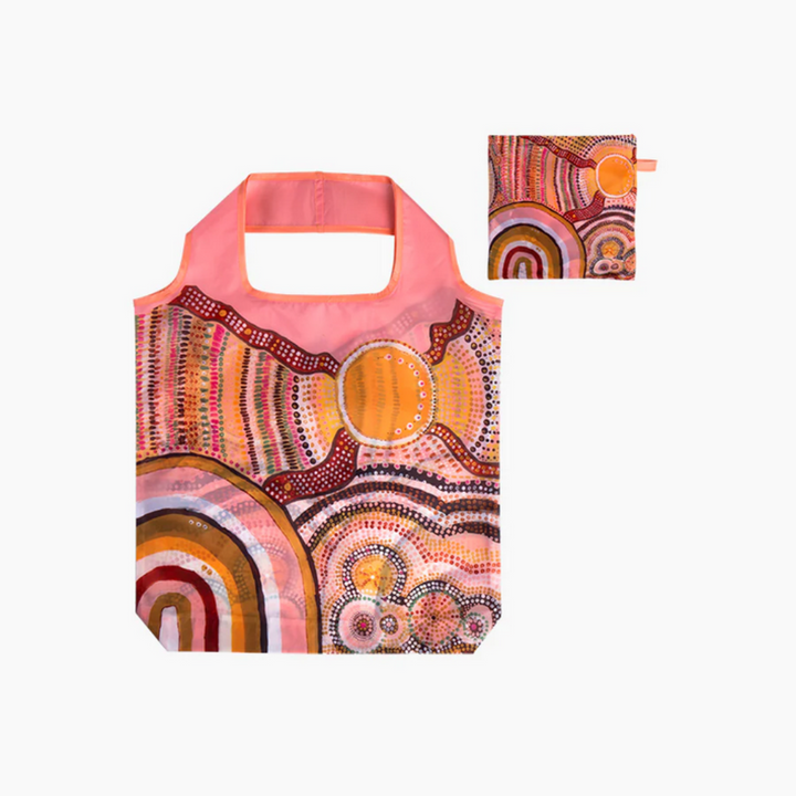 Koh Living Recycled Plastic Bottle Bag Journeys In The Sun with Pouch | Merchants Homewares
