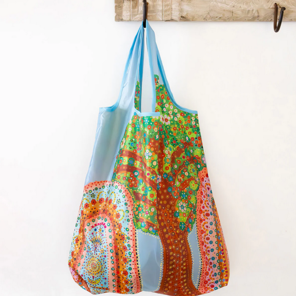 Koh Living Recycled Plastic Bottle Bag Tree of Life Lifestyle | Merchants Homewares
