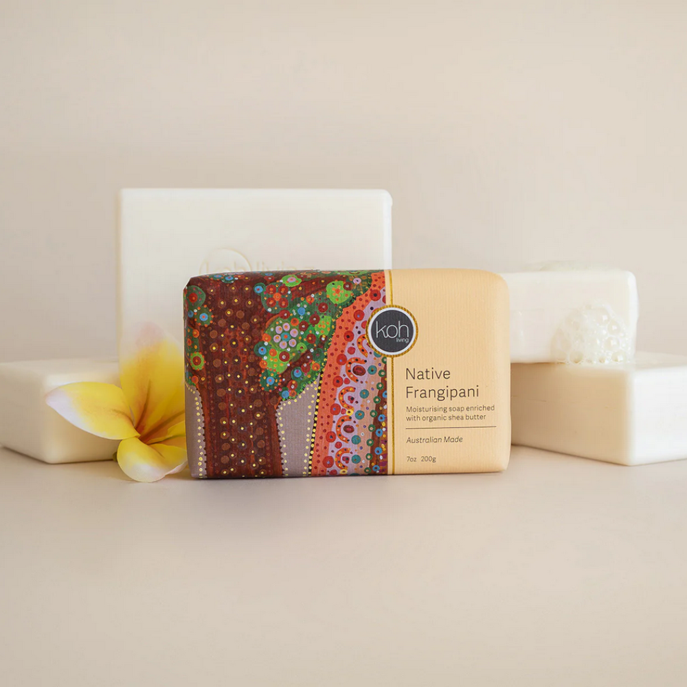 Koh Living Soap Native Frangipani Lifestyle | Merchants Homewares