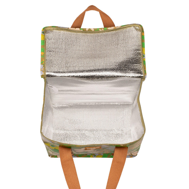 Kollab Cooler Bag Sage x Clare & Kollab Floria Open | Merchants Homewares