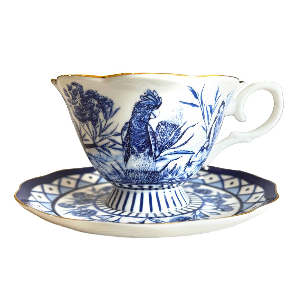 LaLa Land Dynasty Of Nature Teacup And Saucer | Merchants Homewares