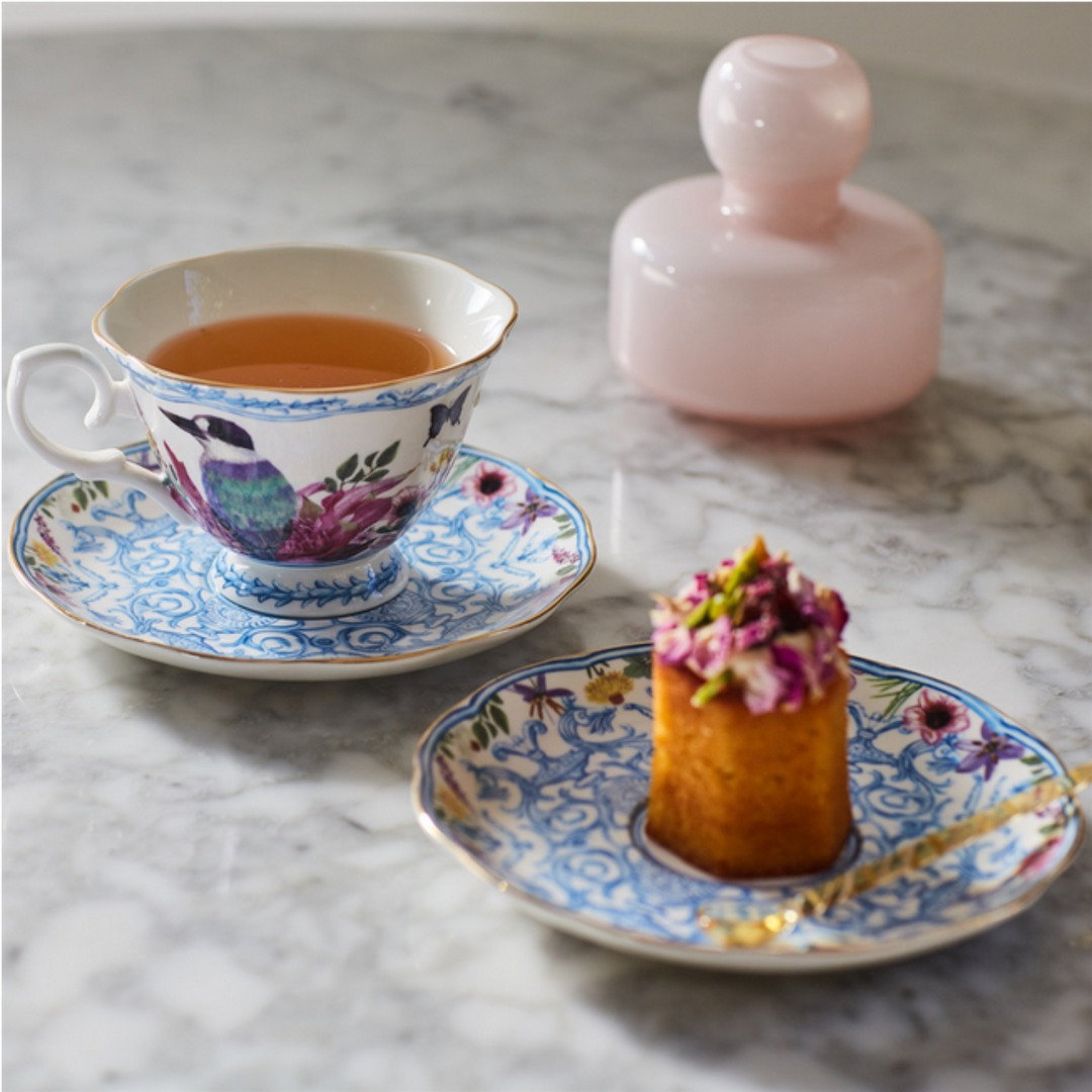 LaLa Land Enchanted Teacup And Saucer Lifestyle Cup Of Tea And Cake  | Merchants Homewares
