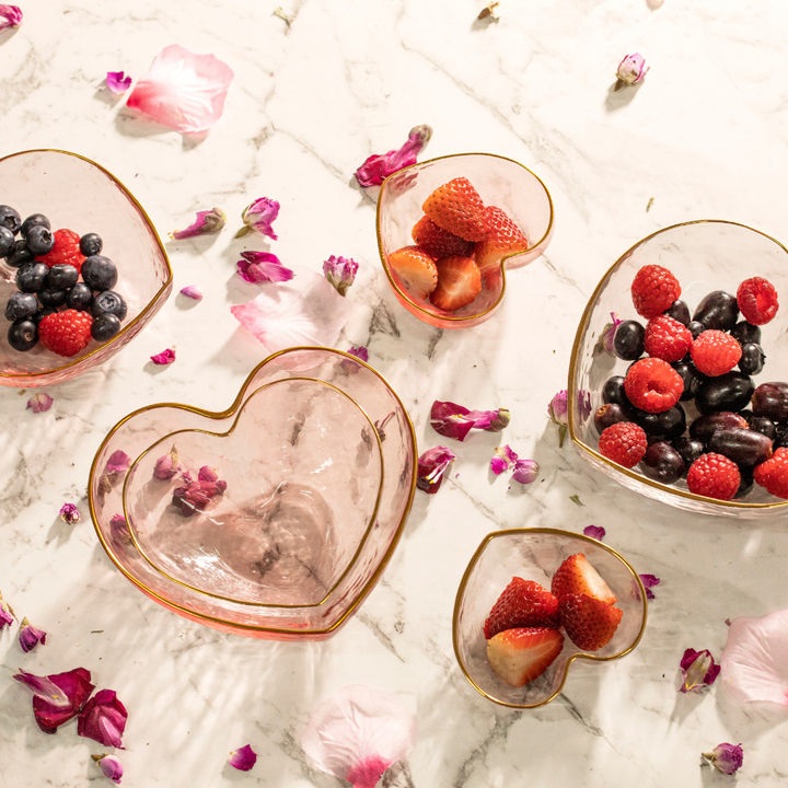 Ladelle Amour Assorted 2pk Bowl Pink Lifestyle | Merchants Homewares